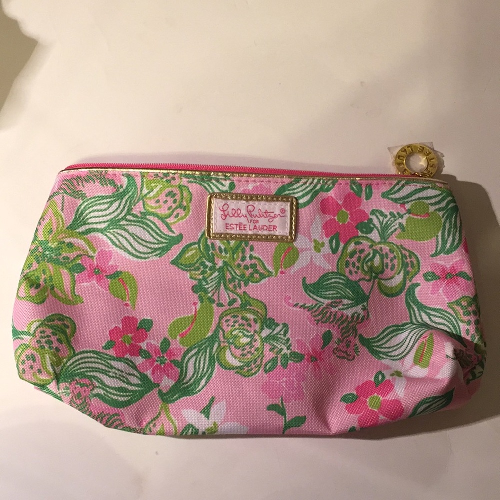 Lilly Pulitzer for Estée Lauder makeup bag